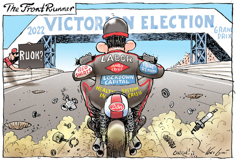 2022 Victorian Election  | Australian Political Cartoon