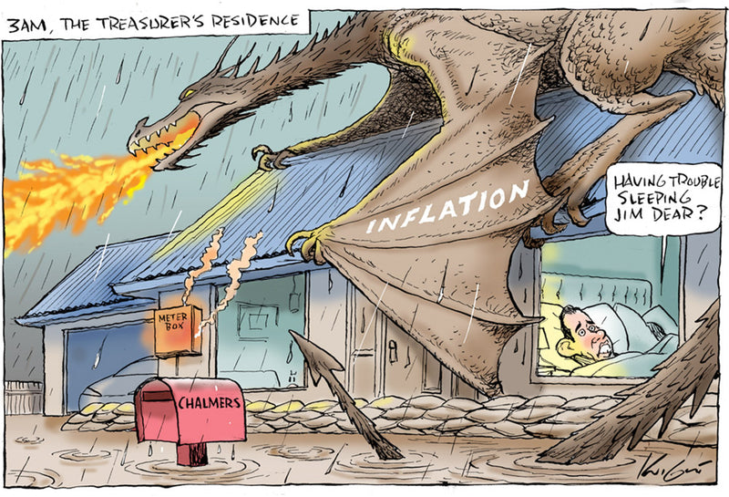 Australian Federal Budget worries  | Australian Political Cartoon