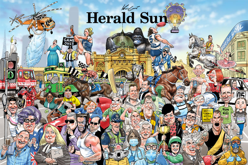 Celebrating 30 years of the Herald Sun  | Frontpage Covers