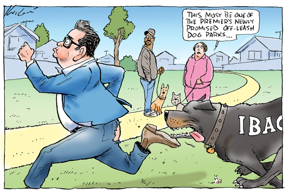 Dan Andrews promised dog parks | Australian Political Cartoon – Knight ...