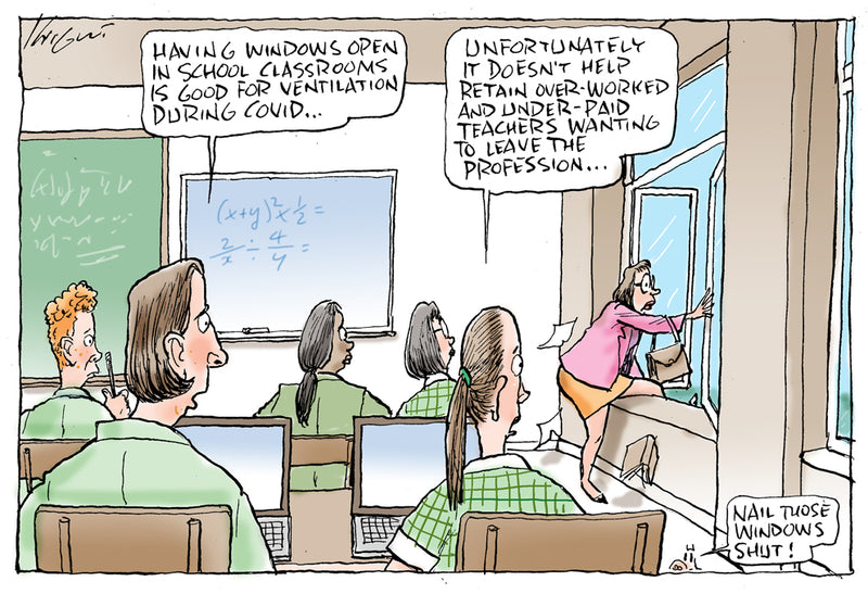 Our teacher shortage | Australian Political Cartoon