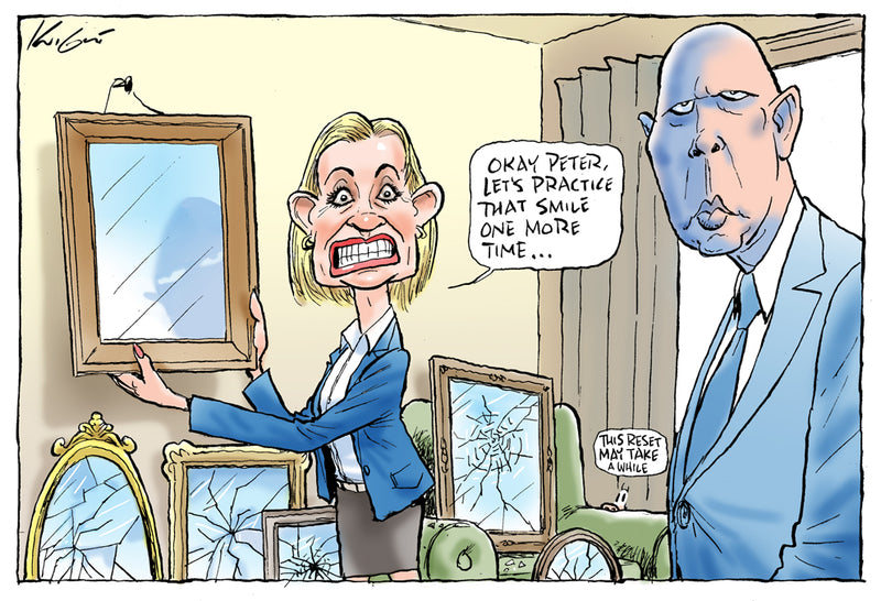 Peter Dutton the new liberal leader | Australian Political Cartoon
