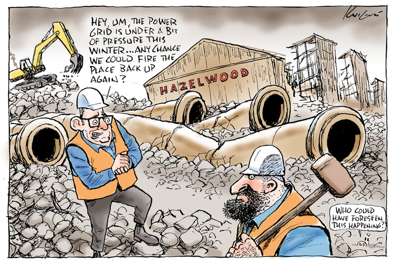 Power prices surge this Winter | Australian Political Cartoon