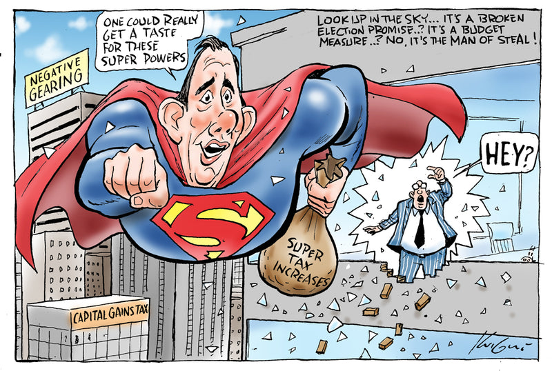Super Powers | Australian Political Cartoon
