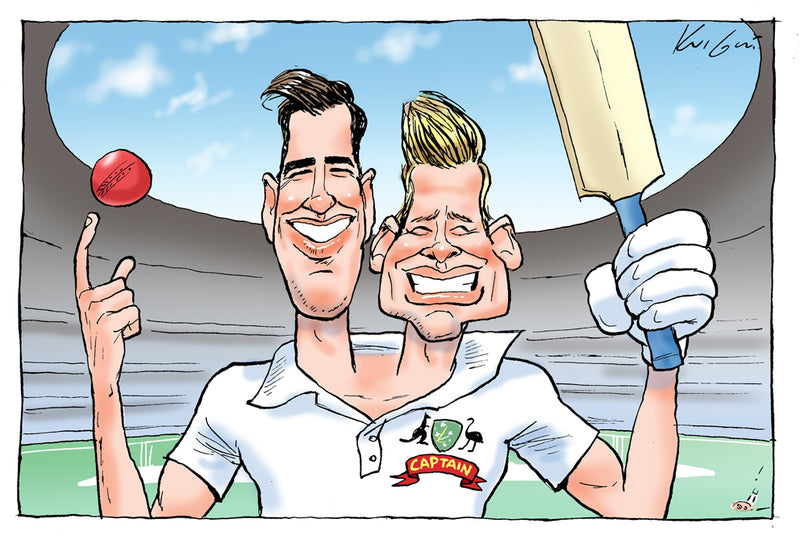 The Australian Cricket Captain | Sports Cartoon