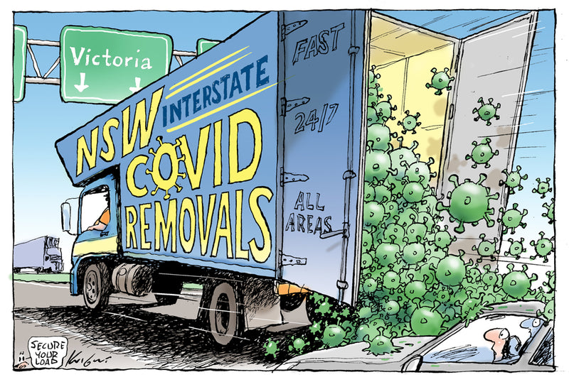 The Covid Removalists | Covid 19 Cartoon