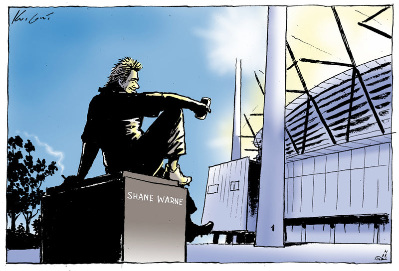 Warnie's memorial concert | Sports Cartoon