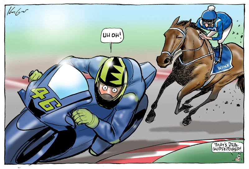 Winx Vs the MotoGP | Sports Cartoon